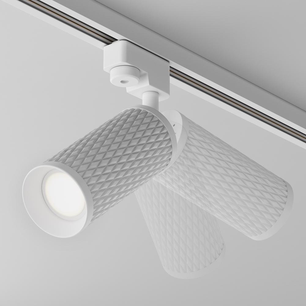 M TR011-1-GU10-W Svítidlo pro kolejnicový systém Focus Design GU10 50W bílý hliník Unity - MAYTONI (obrázek 2)