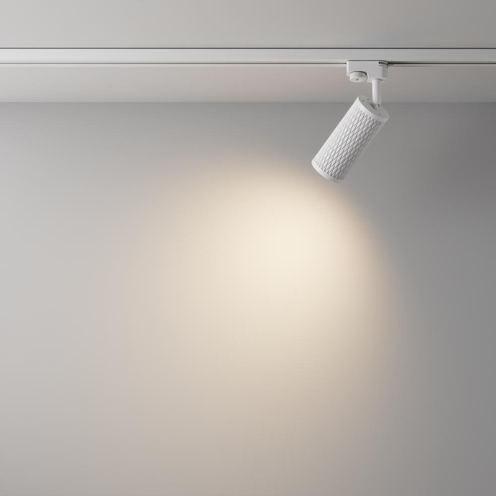 M TR011-1-GU10-W Svítidlo pro kolejnicový systém Focus Design GU10 50W bílý hliník Unity - MAYTONI (obrázek 5)