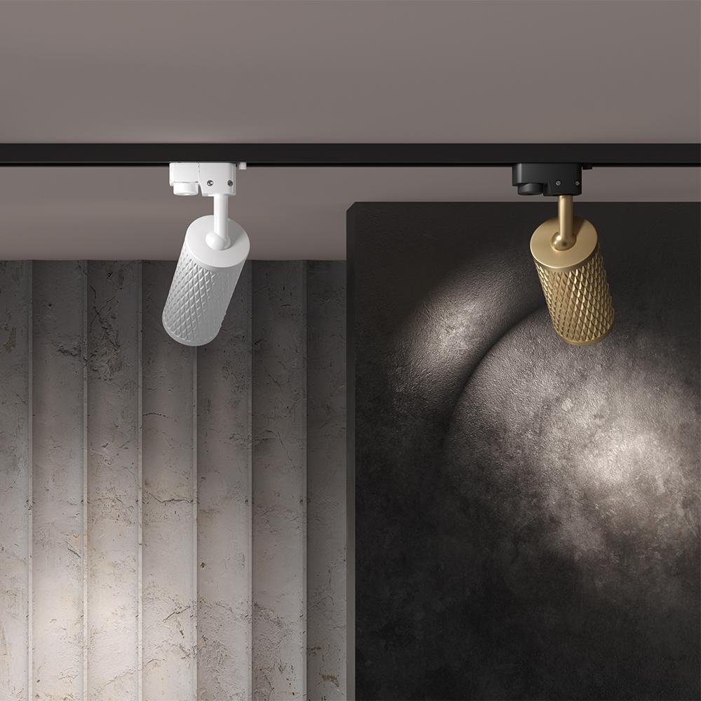 M TR011-1-GU10-W Svítidlo pro kolejnicový systém Focus Design GU10 50W bílý hliník Unity - MAYTONI (obrázek 8)