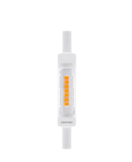 CEN TRS-057830BL LED žárovka SLIM R7s 5W 3000K 490lm 78x13mm BLISTER - CENTURY