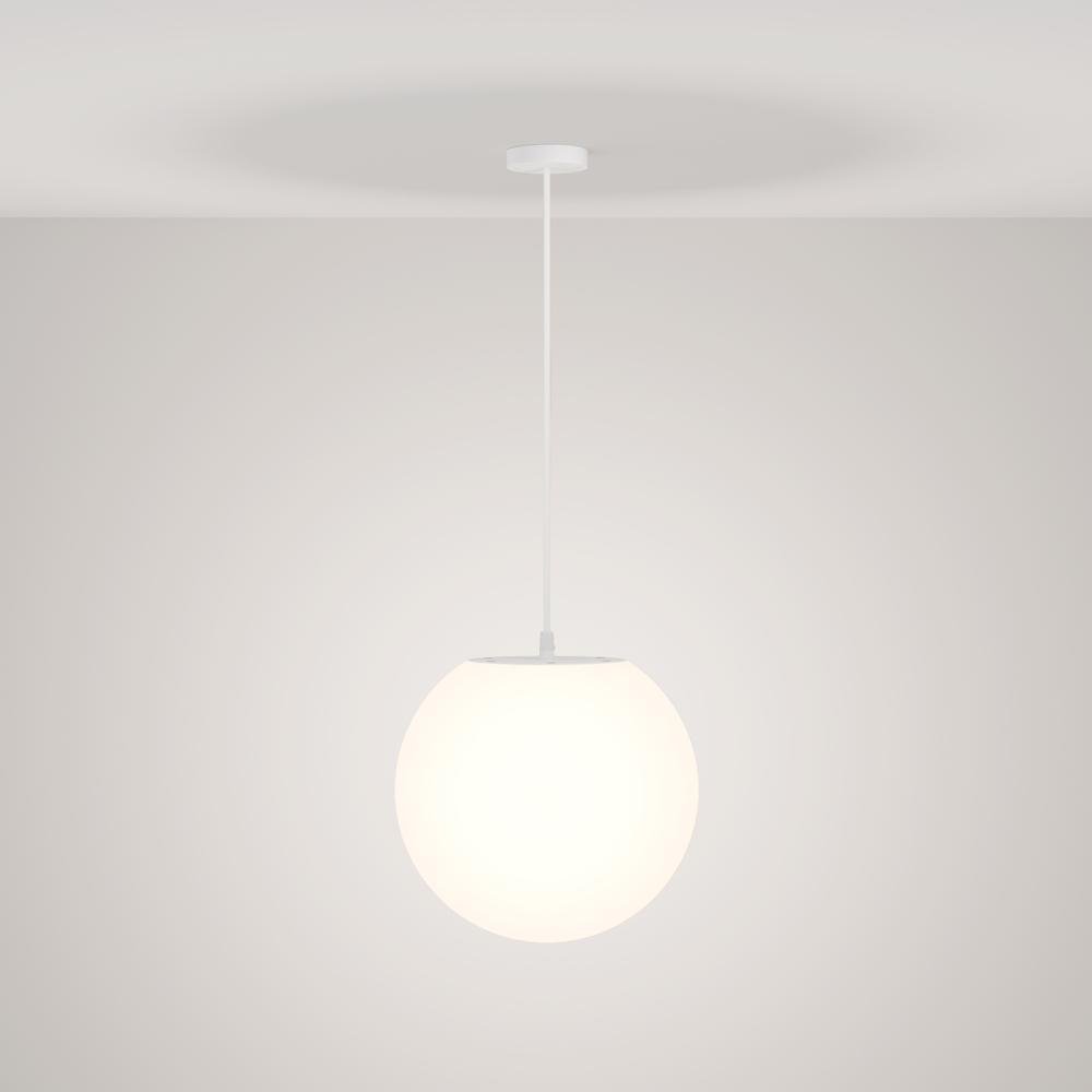 M O594PL-01W Závěsné svítidlo Erda E27 30W IP54 bílý plast - MAYTONI