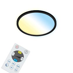 Obrázek pro produkt CCT svítidlo LED panel, pr. 29,3 cm, 18 W, 2400 lm, černá (starý kód: BRILO 7058-015) - BRILO