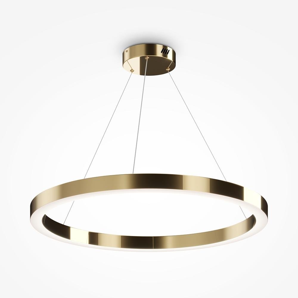 M MOD415PL-L60BS4K Závěsné svítidlo Saturno 4000K 60W studená bílá 4200lm mosaz ocel - MAYTONI