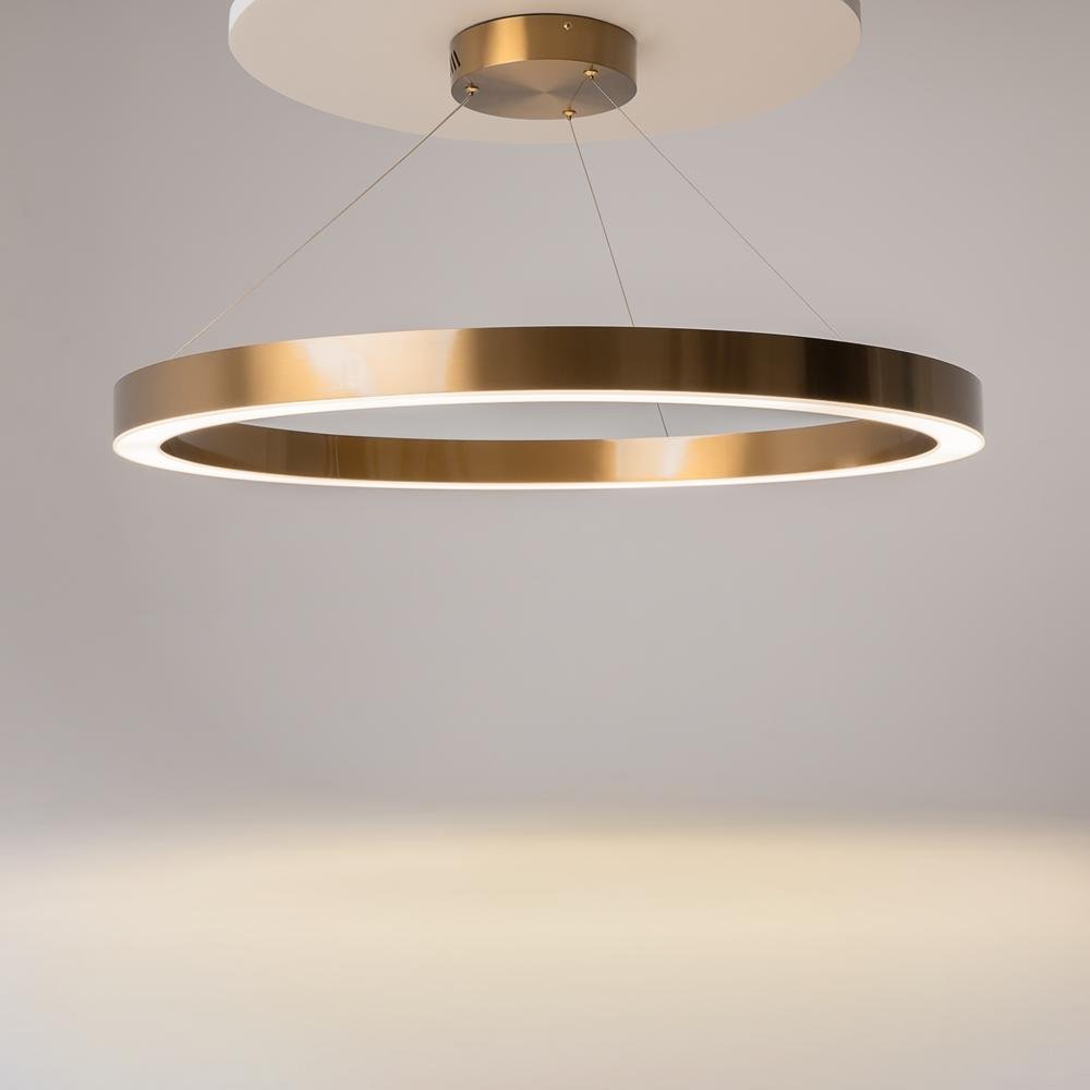 M MOD415PL-L60BS4K Závěsné svítidlo Saturno 4000K 60W studená bílá 4200lm mosaz ocel - MAYTONI (obrázek 2)