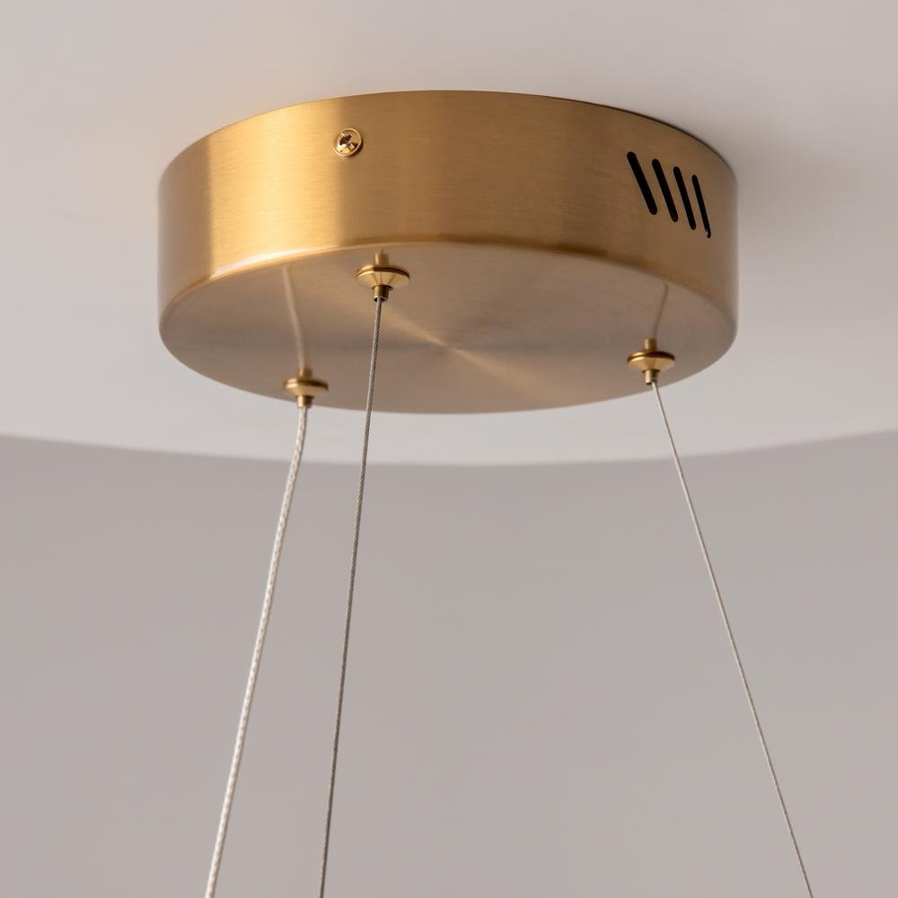 M MOD415PL-L60BS4K Závěsné svítidlo Saturno 4000K 60W studená bílá 4200lm mosaz ocel - MAYTONI (obrázek 6)