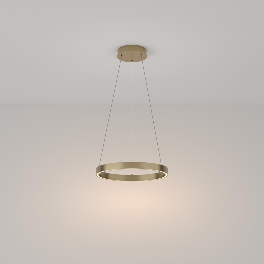 M MOD058PL-L22BS3K Závěsné svítidlo Rim 3000K 25W 1200lm mosaz hliník teplá bílá - MAYTONI