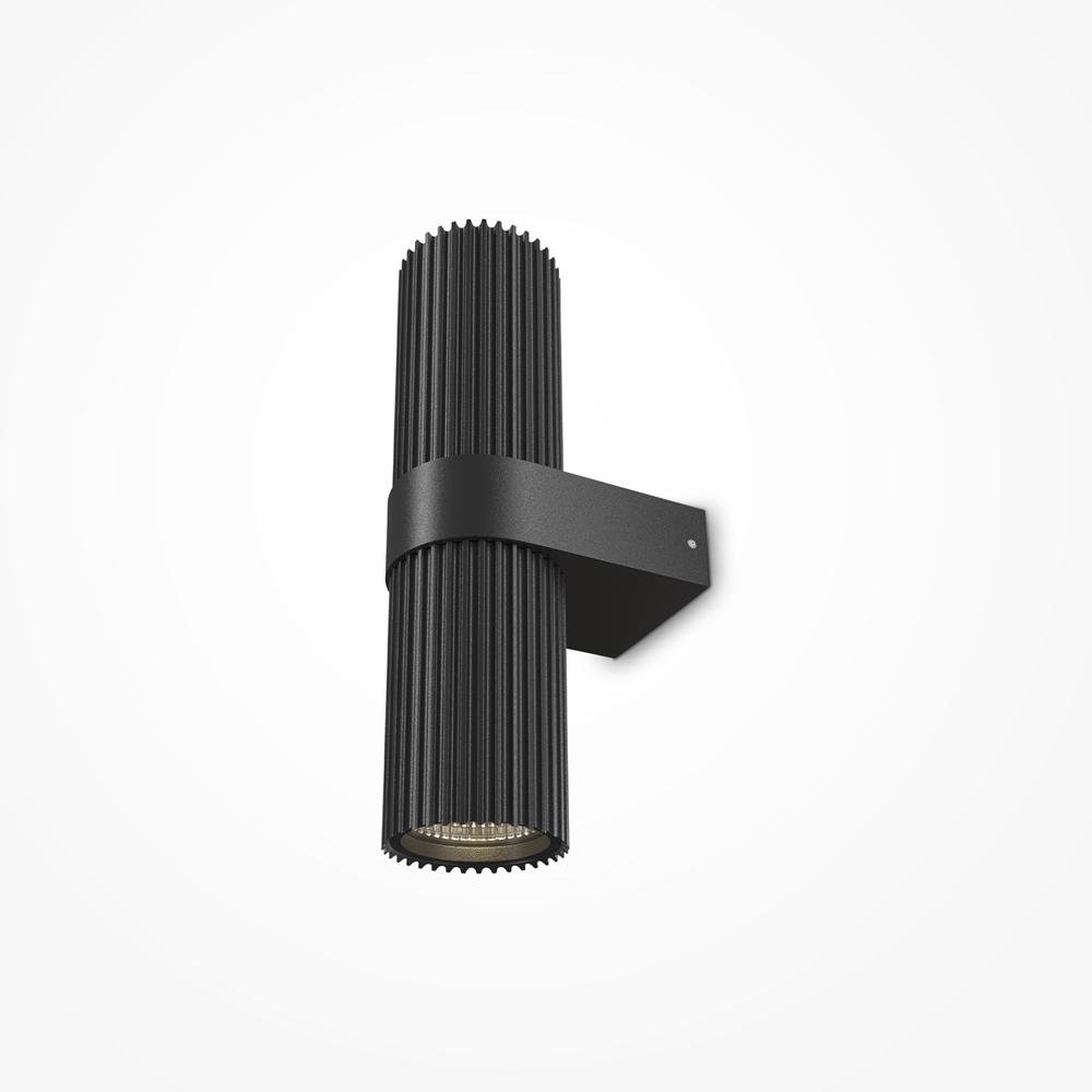M MOD326WL-02B Nástěnné svítidlo Dynamics GU10 2x50W černý hliník - MAYTONI