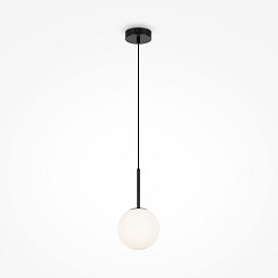 Obrázek pro produkt Závěsné svítidlo Basic form E14 40W černý kov opálové sklo - MAYTONI
