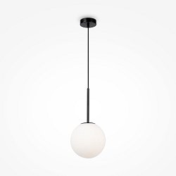 Obrázek pro produkt Závěsné svítidlo Basic form E14 40W opálové sklo černý kov - MAYTONI