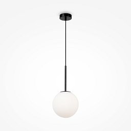 Obrázek pro produkt Závěsné svítidlo Basic form E14 40W opálové sklo černý kov - MAYTONI