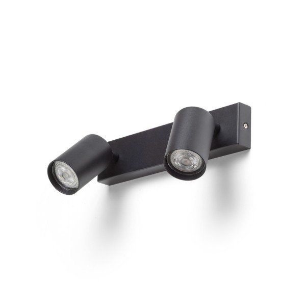 RED R13923 DUDE II přisazená černá 230V LED GU10 2x9W - RED - DESIGN RENDL (obrázek 4)