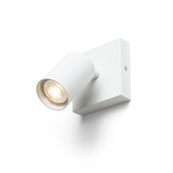 RED R13920 DUDE SQ přisazená bílá 230V LED GU10 9W - RED - DESIGN RENDL