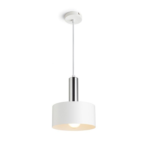 RED R13910 GIULIA 20 závěsná bílá chrom 230V E27 40W - RED - DESIGN RENDL