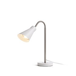 Obrázek pro produkt ANIKA stolní matná bílá matný nikl 230V E27 40W - RED - DESIGN RENDL