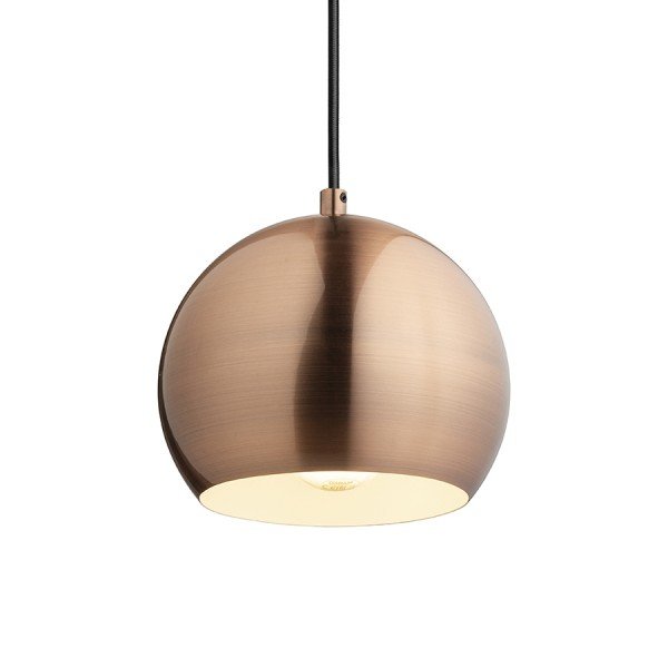RED R13900 Závěsné svítidlo AGNETA závěsná česaná měď 230V E27 40W - RED - DESIGN RENDL (obrázek 3)