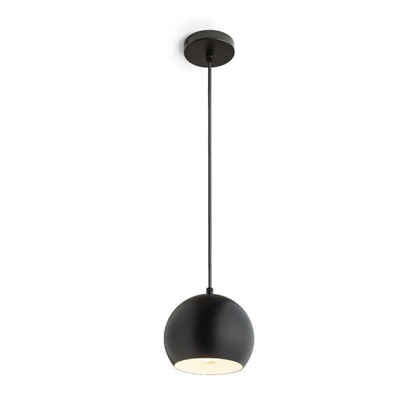 RED R13898 AGNETA závěsná černá 230V E27 40W - RED - DESIGN RENDL