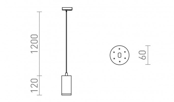 RED R13862 BELENOS pro jednookr. lištu závěsná bílá 230V LED GU10 9W - RED - DESIGN RENDL (obrázek 2)