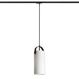 Obrázek pro produkt JULIETTA 31 pro jednookr. lištu opálové sklo/černá 230V E27 20W - RED - DESIGN RENDL