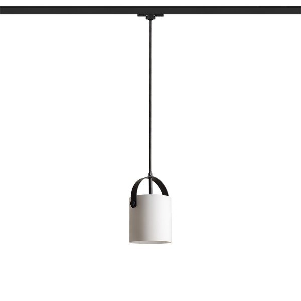 RED R13855 JULIETTA 16 pro tříokr. lištu opálové sklo/černá 230V E27 20W - RED - DESIGN RENDL
