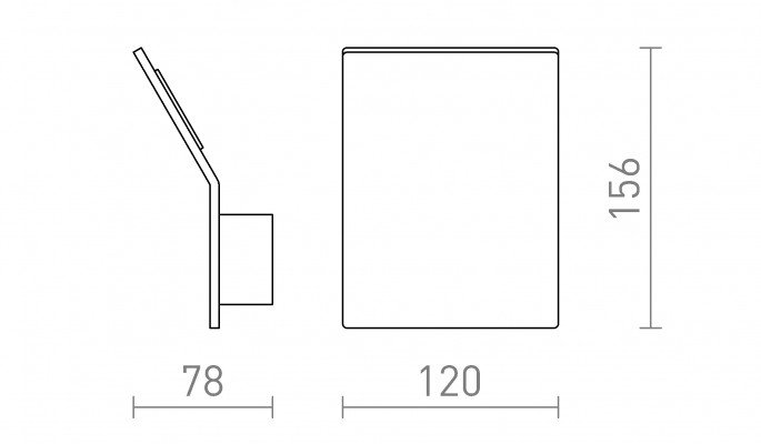 RED R13842 BRUXEL 12 nástěnná bílá  230V LED 6W  3000K - RED - DESIGN RENDL (obrázek 5)