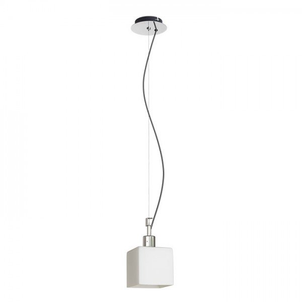 Levně RED R13821 DADOS NEW závěsná opálové sklo/chrom 230V E27 28W - RED - DESIGN RENDL