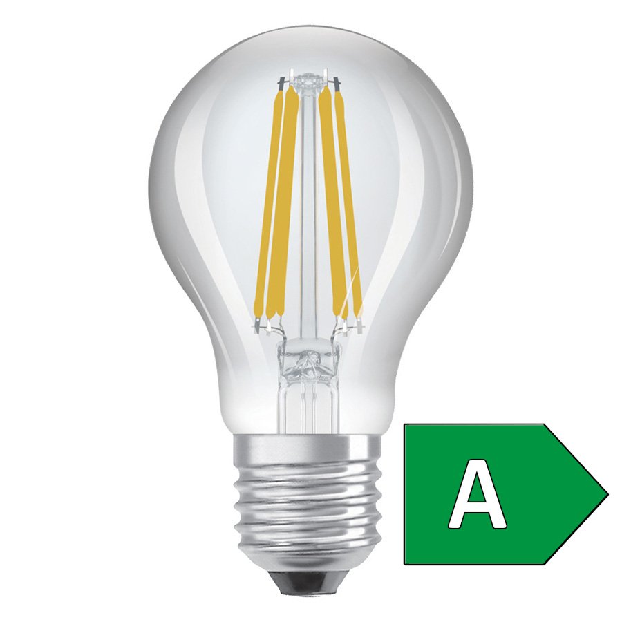 Levně RED G13948 OSRAM ULTRA ECONOMY 210lm/W Classic A čirá 230V E27 LED EQ100 3000K - DESIGN RENDL