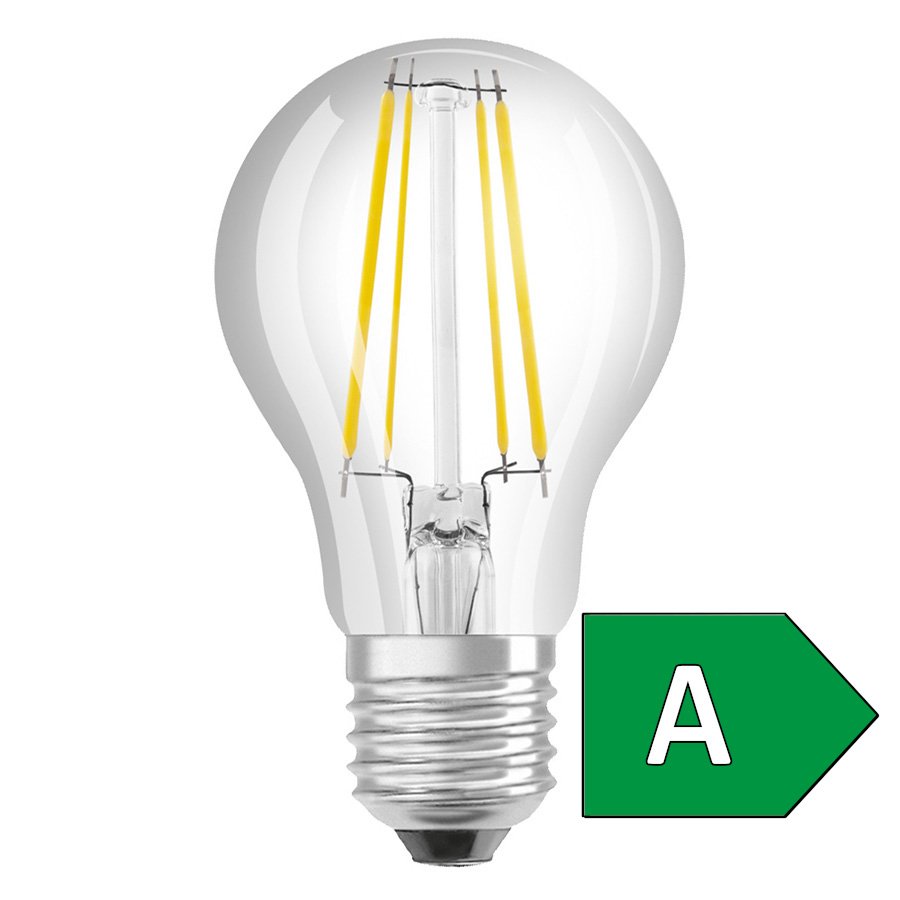 RED G13947 OSRAM ULTRA ECONOMY 210lm/W Classic A čirá 230V E27 LED EQ60 3000K - DESIGN RENDL