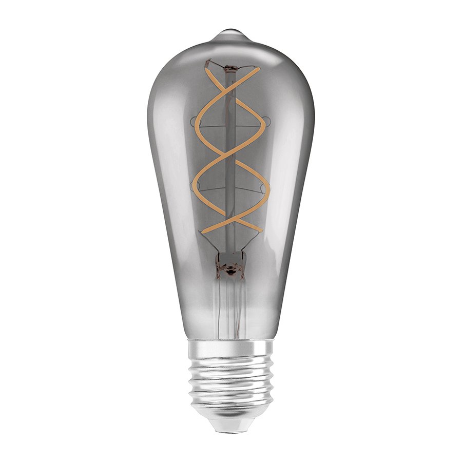 RED G13581 OSRAM Vintage Edison SPIRAL kouřová 230V E27 LED EQ25 1800K - DESIGN RENDL
