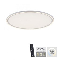 Obrázek pro produkt Stropní svítidlo EDGING LED 24W 2700-5000K + LED 20W /2700-5000K bílé - LEUCHTEN DIREKT / JUST LIGHT