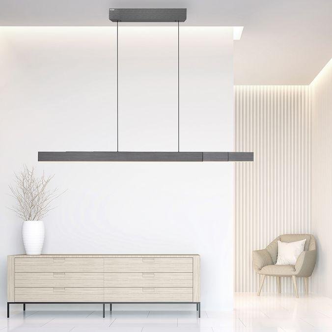 PN 2545-15 LED závěsné svítidlo PURE-MOTO-RISE elektricky nastavitelná výška dotykový vypínač 2700-5000K platina - PAUL NEUHAUS (obrázek 9)