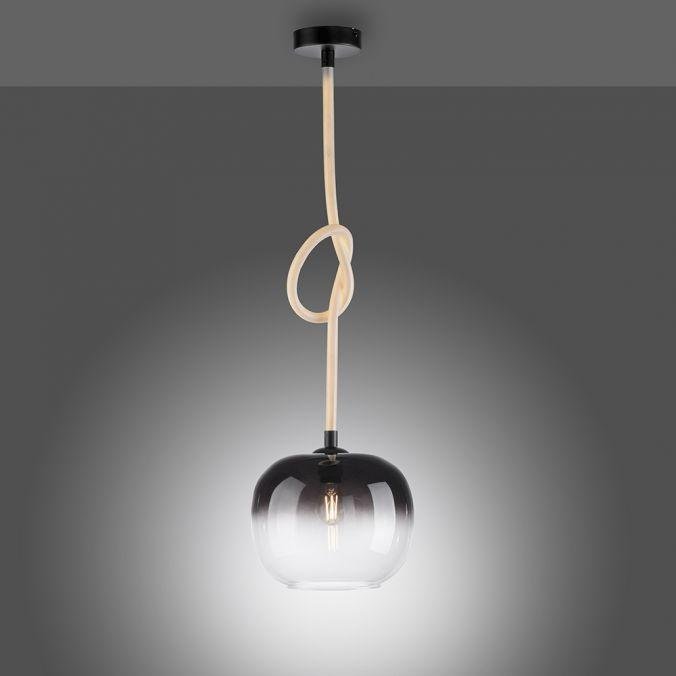 PN 2410-18 LED závěsné svítidlo LUMA černé, prosvětlené kabely, nastavitelná výška - PAUL NEUHAUS (obrázek 5)