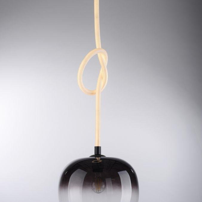 PN 2410-18 LED závěsné svítidlo LUMA černé, prosvětlené kabely, nastavitelná výška - PAUL NEUHAUS (obrázek 9)