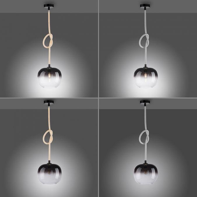 PN 2410-18 LED závěsné svítidlo LUMA černé, prosvětlené kabely, nastavitelná výška - PAUL NEUHAUS (obrázek 12)