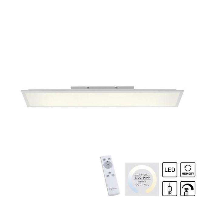 LD 16534-16-O FLAT LED stropní svítidlo stmívatelné bílé CCT dálkový ovladač teplá bílá stropní svítidlo 2700/4000/5000K - LEUCHTEN DIREKT / JUST LIGHT