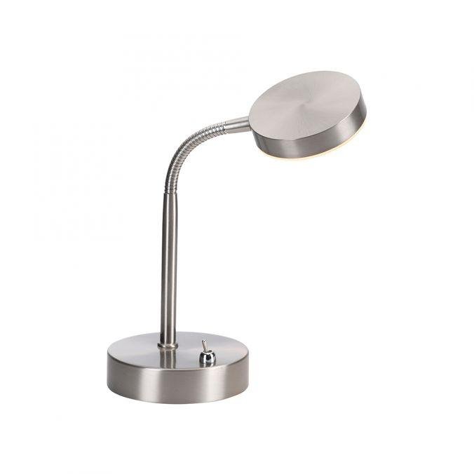 LD 14419-55 HENSKEN LED stolní lampička stříbrná barva 3000K - LEUCHTEN DIREKT / JUST LIGHT