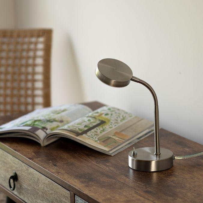 LD 14419-55 HENSKEN LED stolní lampička stříbrná barva 3000K - LEUCHTEN DIREKT / JUST LIGHT (obrázek 7)