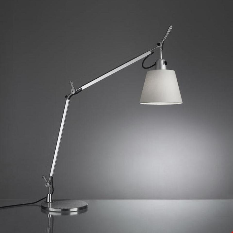 Levně AR 0947020A Tolomeo basculante tavolo - tělo lampy se saténovým difuzorem 180 - ARTEMIDE