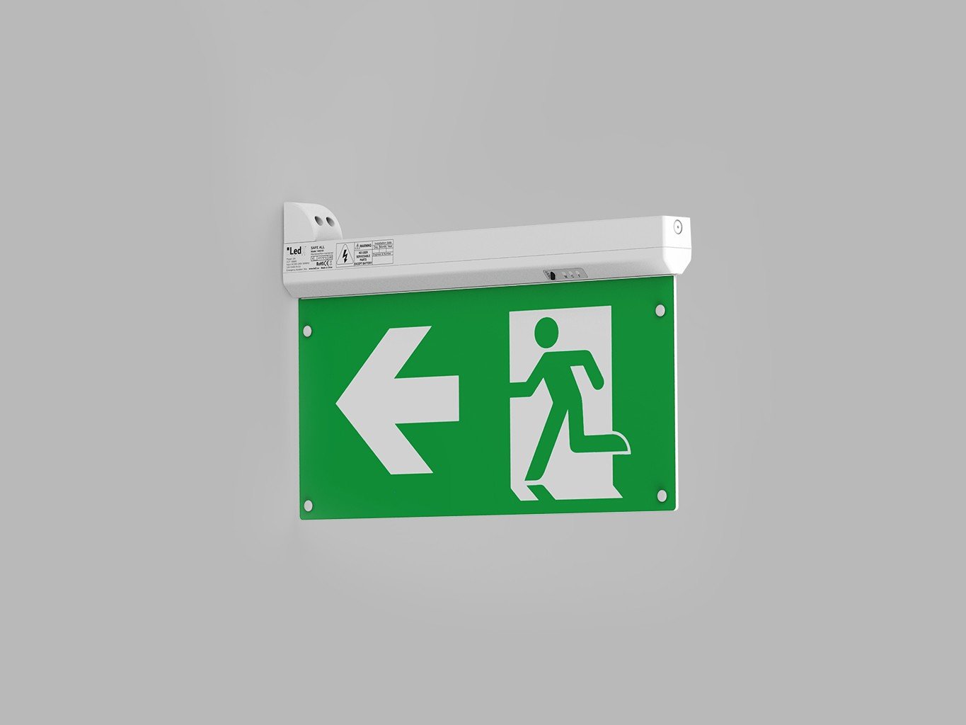 LED2 1440161 LED2 Stropní svítidlo SAFE ALL 2W 6000K Emergency 3h bílá - LED2 Lighting (obrázek 6)
