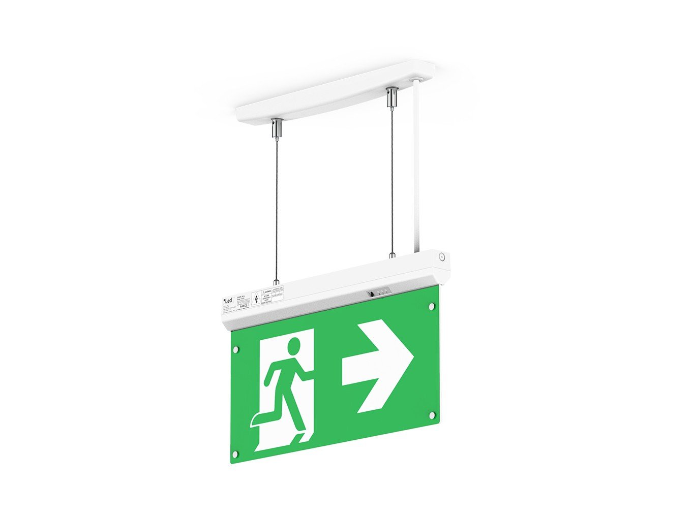 LED2 1440161 LED2 Stropní svítidlo SAFE ALL 2W 6000K Emergency 3h bílá - LED2 Lighting (obrázek 11)
