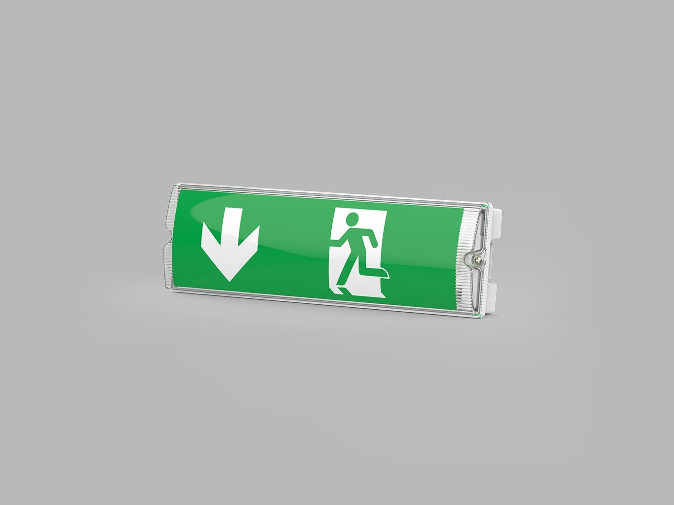 Levně LED2 1440261 LED2 Nástěnné svítidlo SAFE ON 3W 6000K Emergency 3h bílá - LED2 Lighting