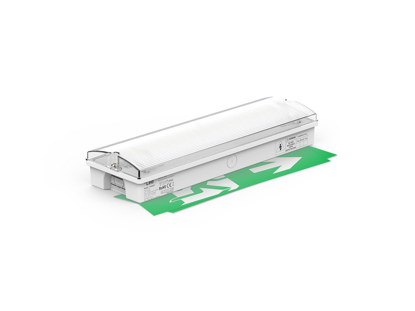 LED2 1440261 LED2 Nástěnné svítidlo SAFE ON 3W 6000K Emergency 3h bílá - LED2 Lighting (obrázek 7)