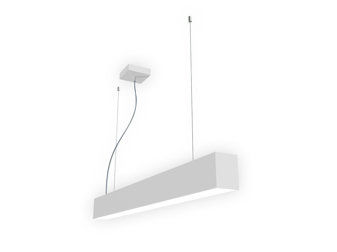 LED2 3313251 LED2 Závěsné svítidlo LINO 90 P-Z, W PRISMA 18-24W 3CCT 3000K/3500/4000K UGR bílá - LED2 Lighting (obrázek 2)