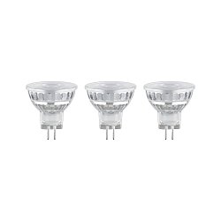 Obrázek pro produkt Standard 12V LED reflektor GU4 3x1,8W 2700K stříbrná - PAULMANN
