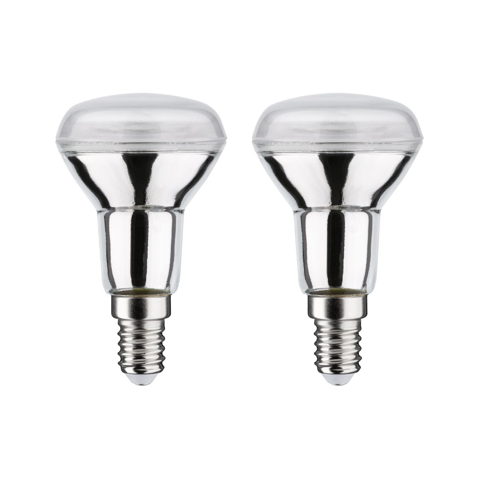 P 29049 Standard 230V LED reflektor R50 E14 2ks-sada 2x5W 2700K stříbrná - PAULMANN