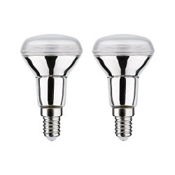Obrázek pro produkt Standard 230V LED reflektor R50 E14 2ks-sada 2x5W 2700K stříbrná - PAULMANN