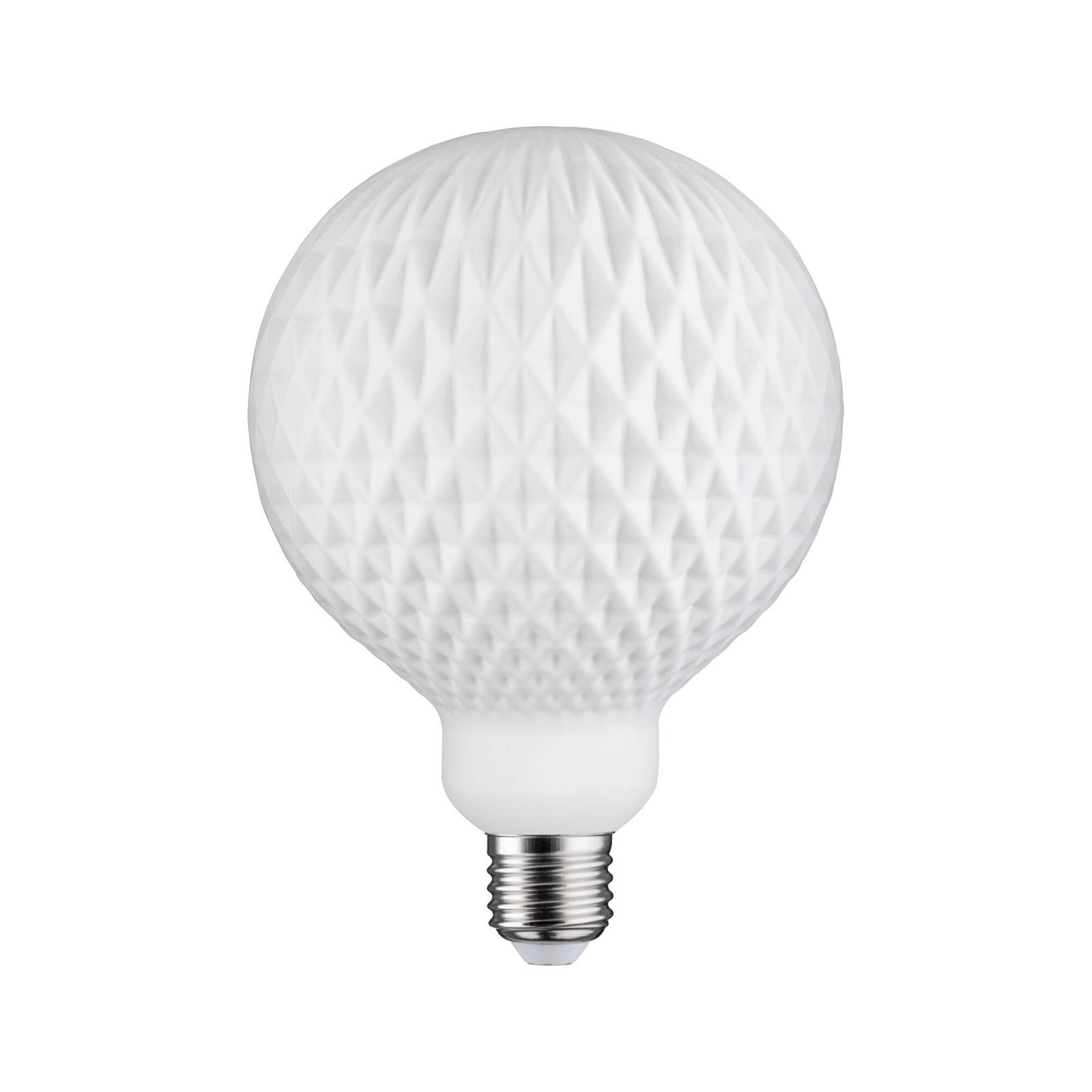 P 29077 White Lampion Filament 230V LED Globe G125 E27 4,3W 3000K stmívatelné bílá - PAULMANN (obrázek 4)