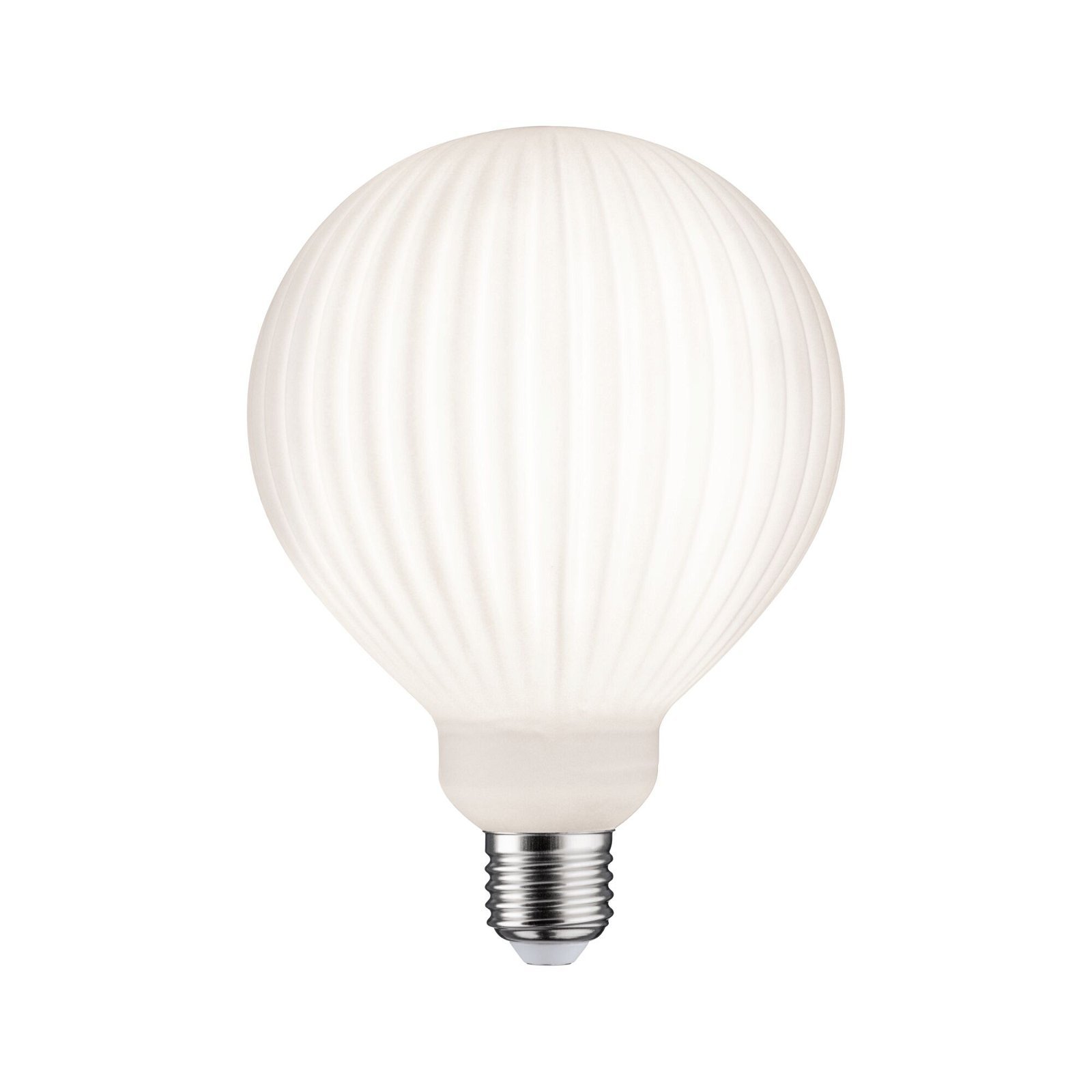 Levně P 29078 White Lampion Filament 230V LED Globe G125 E27 4,3W 3000K stmívatelné bílá - PAULMANN