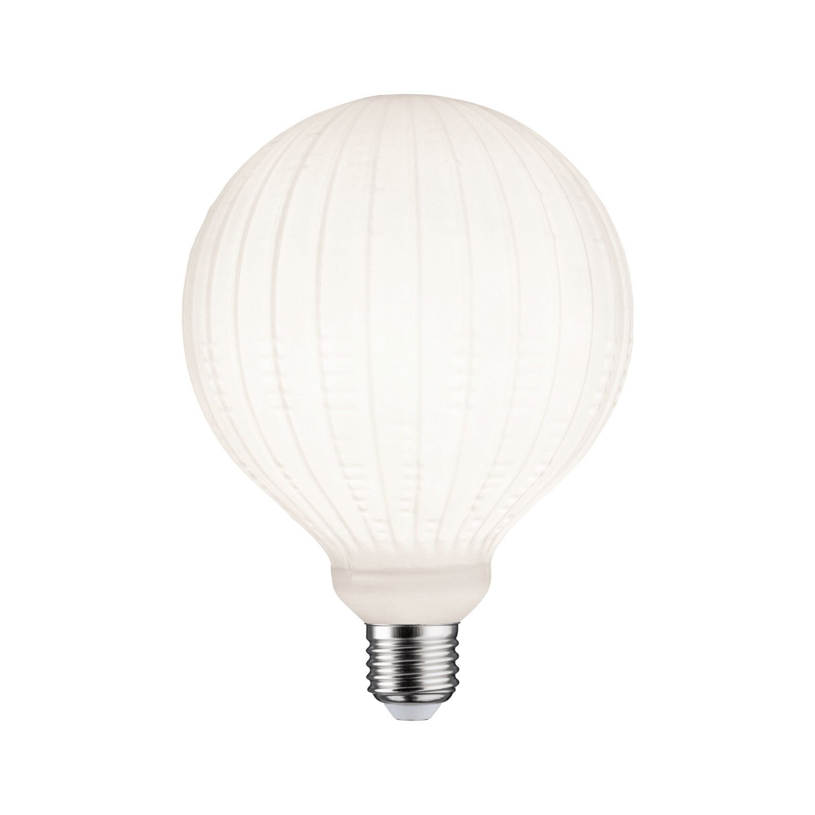 P 29079 White Lampion Filament 230V LED Globe G125 E27 4,3W 3000K stmívatelné bílá - PAULMANN