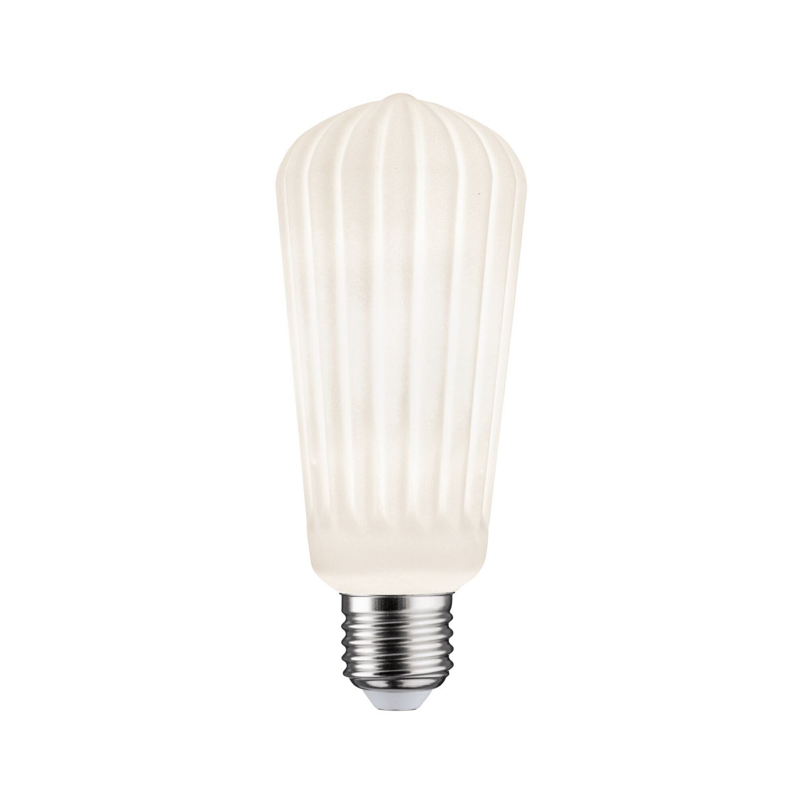 P 29080 White Lampion Filament 230V LED žárovka ST64 E27 4,3W 3000K stmívatelné bílá - PAULMANN