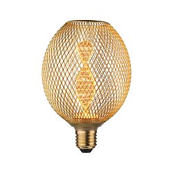 Obrázek pro produkt Metallic Glow Standard 230V LED Globe E27 Helix 3,5W 1800K mosaz - PAULMANN